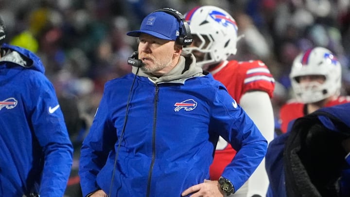 Sean McDermott reportedly had concerns about the Bills’ lack of talent entering the postseason. 