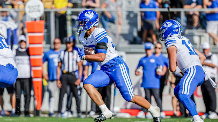 BYU running back LJ Martin against UCF BYU running back LJ Martin against UCF