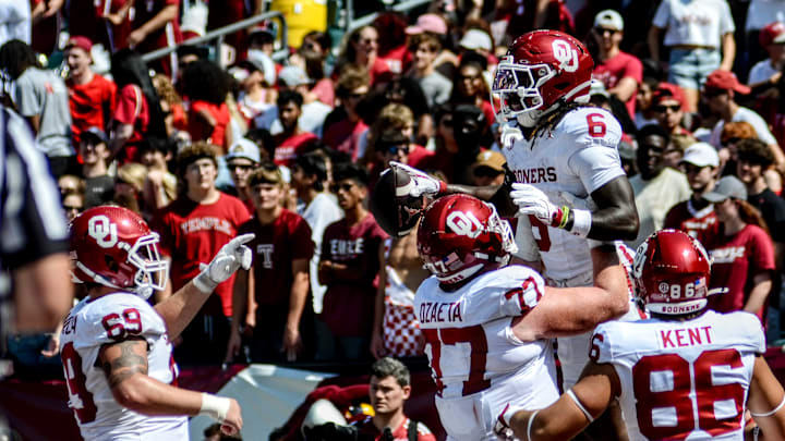 Oklahoma running back Tory Blaylock Oklahoma running back Tory Blaylock