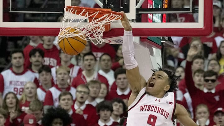 John Tonje and Wisconsin hit the road to face Rutgers on Monday night. John Tonje and Wisconsin hit the road to face Rutgers on Monday night.