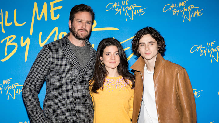 "Call Me By Your Name" Paris Premiere At UCG Les Halles