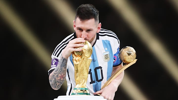 Lionel Messi a remporté sa première Coupe du Monde avec l'Argentine en 2022. 