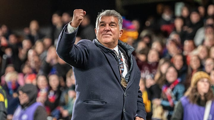 Joan Laporta, FC Barcelona v Real Madrid - Super Copa de España