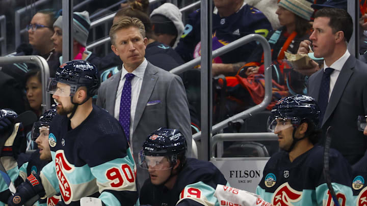 Former Seattle Kraken head coach Dave Hakstol