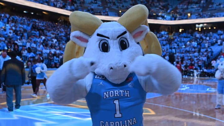 UNC basketball mascot Rameses