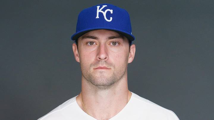 Feb 19, 2026; Surprise, AZ, USA; Kansas City Royals outfielder Kameron Misner (26) poses for a photo for MLB media day at Surprise Stadium. Mandatory Credit: Allan Henry-Imagn Images Feb 19, 2026; Surprise, AZ, USA; Kansas City Royals outfielder Kameron Misner (26) poses for a photo for MLB media day at Surprise Stadium. Mandatory Credit: Allan Henry-Imagn Images