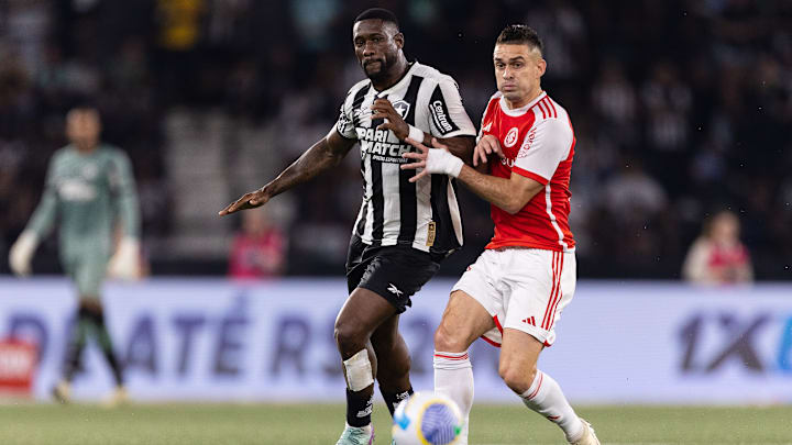 Botafogo e Inter se encontram no Beira-Rio neste meio de semana 