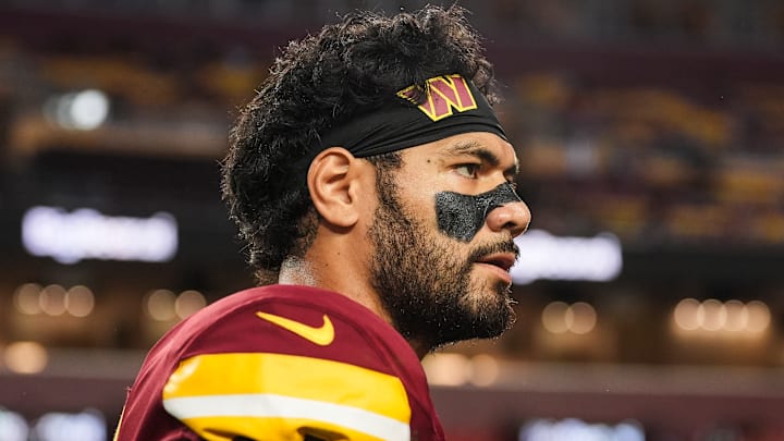 Washington Commanders linebacker Ale Kaho