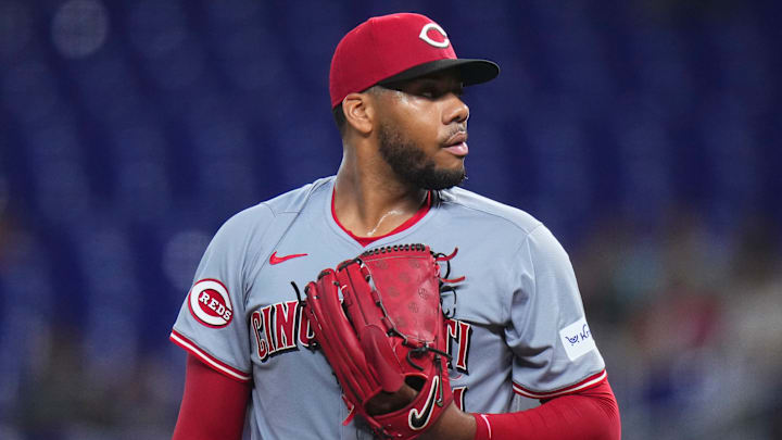 Cincinnati Reds pitcher Hunter Greene