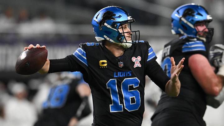 Jared Goff has the highest passing yards total for the 2026 NFL season. Jared Goff has the highest passing yards total for the 2026 NFL season.