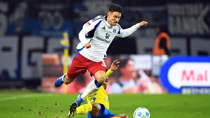 Noah Katterbach durfte den HSV nicht verlassen Noah Katterbach durfte den HSV nicht verlassen