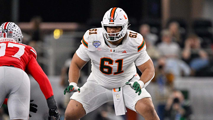  Francis Mauigoa is the top offensive tackle in the 2026 NFL Draft