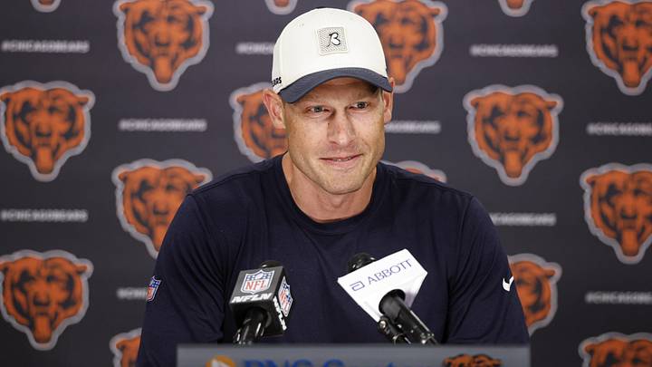 Chicago Bears head coach Ben Johnson