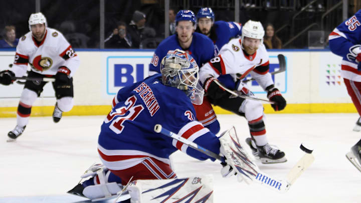 Ottawa Senators v New York Rangers