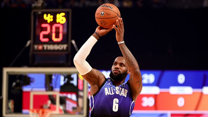 LeBron James en el Juego de Estrellas 2023 de la NBA 