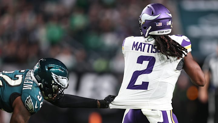 Minnesota Vikings running back Alexander Mattison