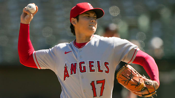 Los Angeles Angels v Oakland Athletics