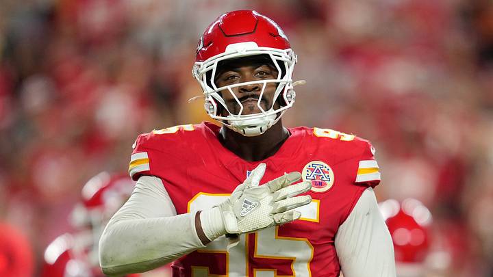 Kansas City Chiefs defensive tackle Chris Jones (95) 