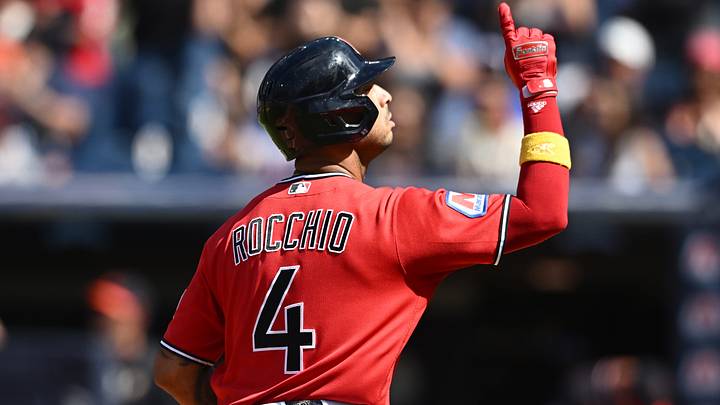 Sep 6, 2026; Cleveland, Ohio, USA; Cleveland Guardians shortstop Brayan Rocchio (4) rounds the bases after hitting a home run during the fifth inning against the Detroit Tigers at Progressive Field. Mandatory Credit: Ken Blaze-Imagn Images Sep 6, 2026; Cleveland, Ohio, USA; Cleveland Guardians shortstop Brayan Rocchio (4) rounds the bases after hitting a home run during the fifth inning against the Detroit Tigers at Progressive Field. Mandatory Credit: Ken Blaze-Imagn Images