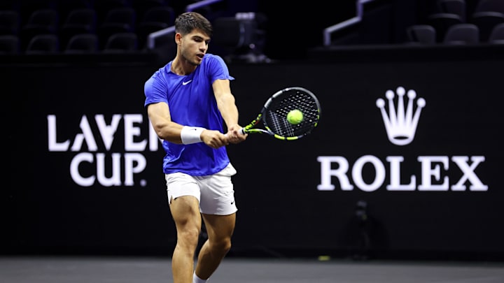 Carlos Alcaraz at Laver Cup 2024