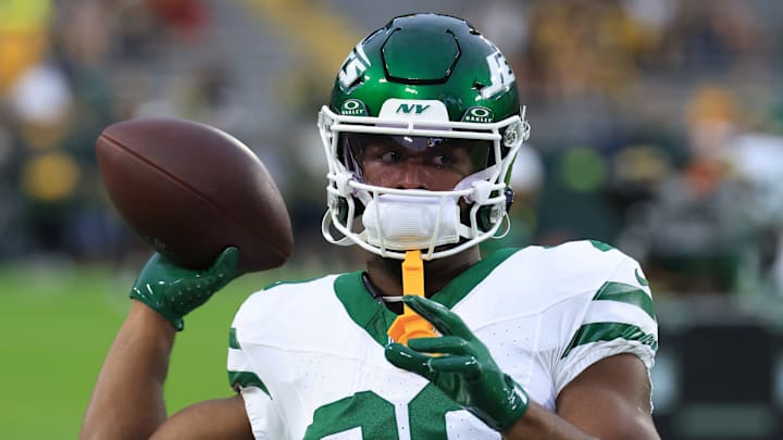 NY Jets running back Breece Hall