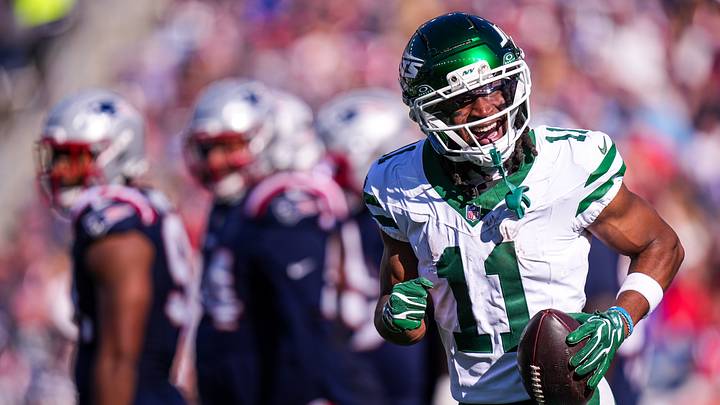 New York Jets wide receiver Omar Cooper Jr. New York Jets wide receiver Omar Cooper Jr.