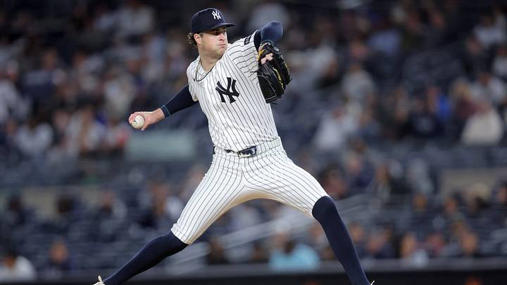 Sep 24, 2026; Bronx, New York, USA; New York Yankees starting pitcher Cam Schlittler (31) pitches against the Tampa Bay Rays during the first inning at Yankee Stadium. Mandatory Credit: Brad Penner-Imagn Images Sep 24, 2026; Bronx, New York, USA; New York Yankees starting pitcher Cam Schlittler (31) pitches against the Tampa Bay Rays during the first inning at Yankee Stadium. Mandatory Credit: Brad Penner-Imagn Images
