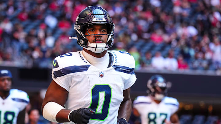 Tyrel Dodson with the Seattle Seahawks