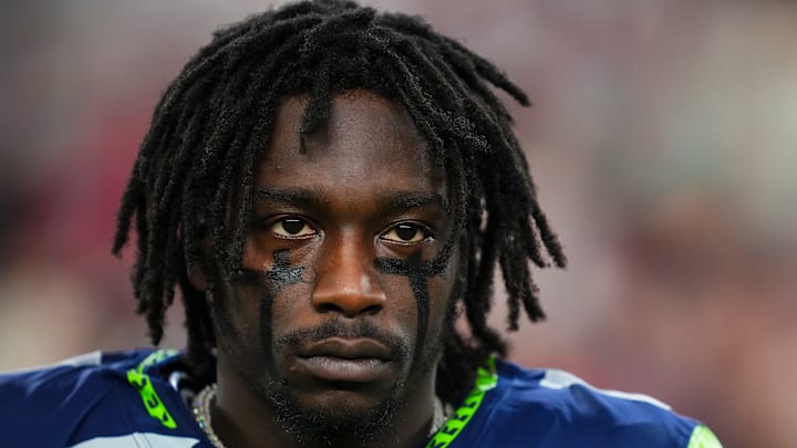 Derion Kendrick with the Seattle Seahawks Derion Kendrick with the Seattle Seahawks