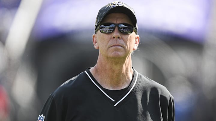 Baltimore Ravens offensive coordinator Todd Monken on the field before the game against the Washington Commanders at M&T Bank Stadium. Mandatory Credit: Tommy Gilligan-Imagn Images Baltimore Ravens offensive coordinator Todd Monken on the field before the game against the Washington Commanders at M&T Bank Stadium. Mandatory Credit: Tommy Gilligan-Imagn Images