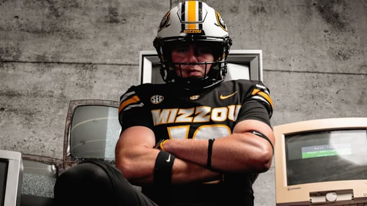 Millard South tight end Isaac Jensen on his official visit to the University of Missouri on Saturday, June 7, 2025. Millard South tight end Isaac Jensen on his official visit to the University of Missouri on Saturday, June 7, 2025.