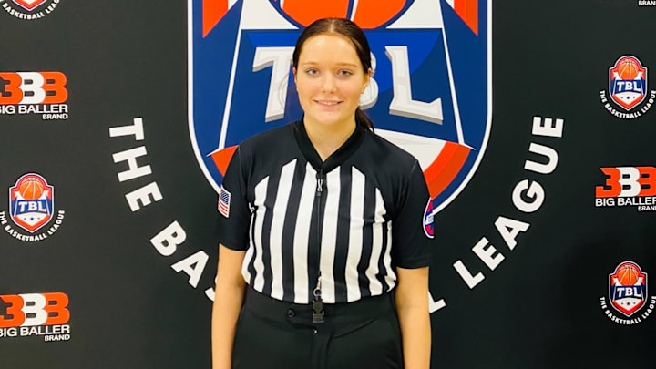 The NBA employs roughly 75 full-time officials. One day, Ava Carter hopes to be the one making the call. 