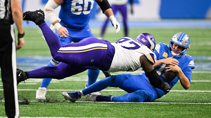 Minnesota Vikings defensive tackle Javon Hargrave Minnesota Vikings defensive tackle Javon Hargrave