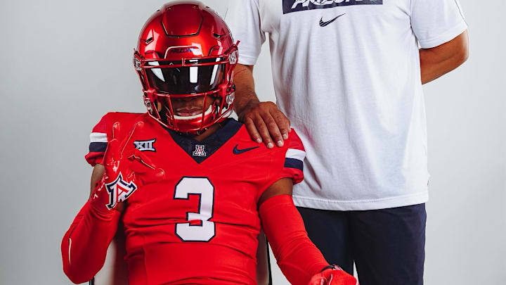 Arizona Wildcats' commit Caleb Smith on an official visit Arizona Wildcats' commit Caleb Smith on an official visit