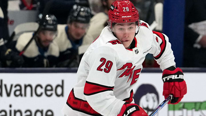 Carolina Hurricanes v Columbus Blue Jackets