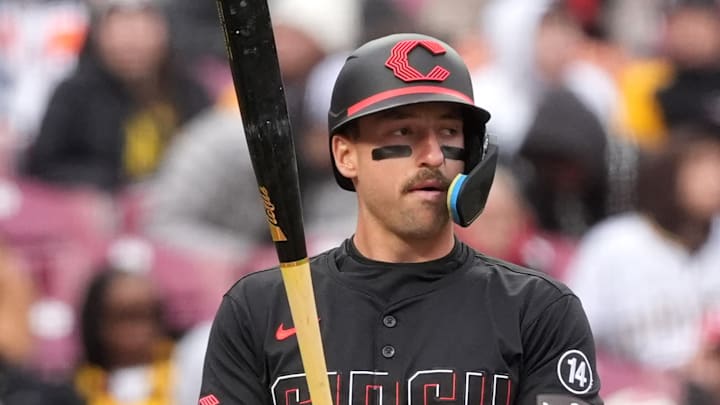 Cincinnati Reds designated hitter Spencer Steer