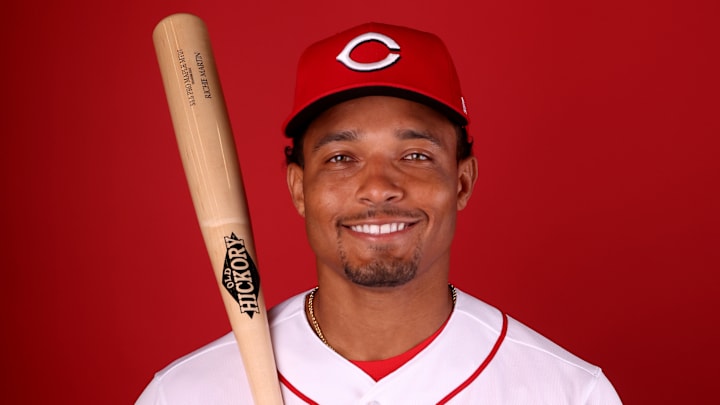 Cincinnati Reds infielder Richie Martin Cincinnati Reds infielder Richie Martin