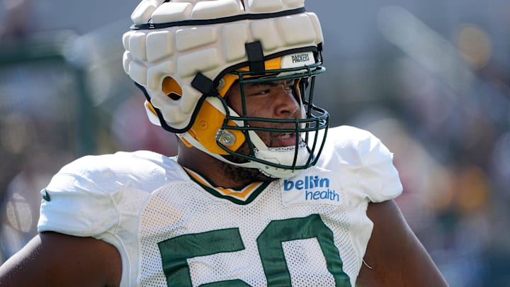 Green Bay Packers tackle Zach Tom