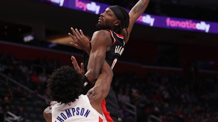 Portland Trail Blazers v Detroit Pistons
