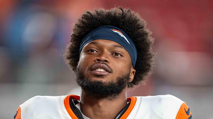 Denver Broncos wide receiver Troy Franklin 