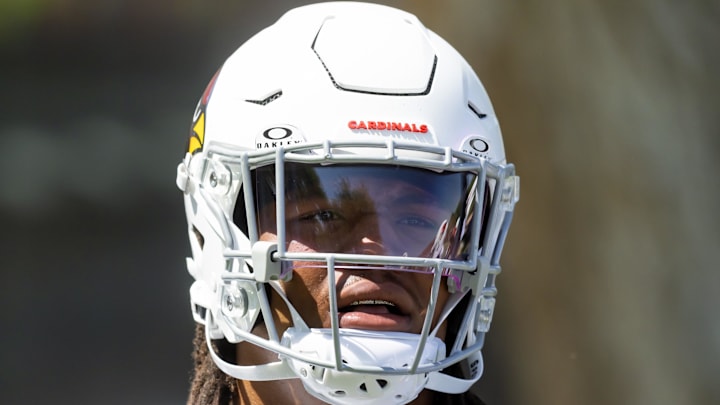 Jun 10, 2025; Tempe, AZ, USA; Arizona Cardinals defensive lineman Walter Nolen III (97) during minicamp at the teams Arizona Cardinals Training Facility. Mandatory Credit: Mark J. Rebilas-Imagn Images