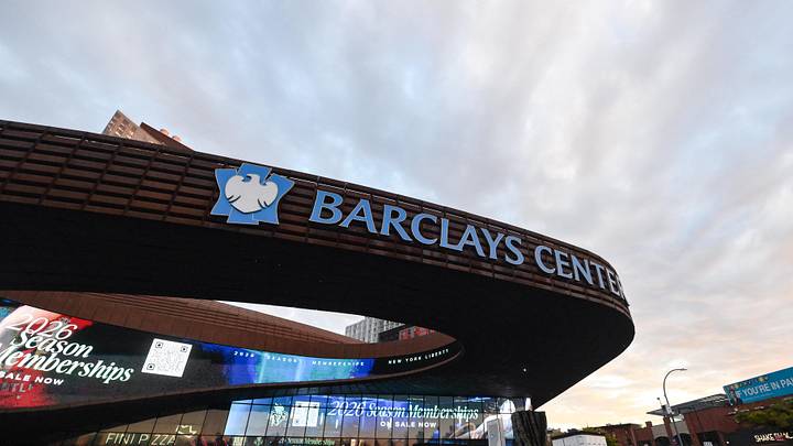 Nov 3, 2025; Brooklyn, New York, USA; An exterior view of the area before the game between the Brooklyn Nets and the Minnesota Timberwolves at Barclays Center. Mandatory Credit: John Jones-Imagn Images Nov 3, 2025; Brooklyn, New York, USA; An exterior view of the area before the game between the Brooklyn Nets and the Minnesota Timberwolves at Barclays Center. Mandatory Credit: John Jones-Imagn Images