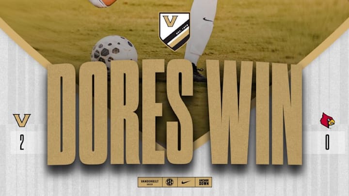 Vanderbilt beats Louisville 2-0.