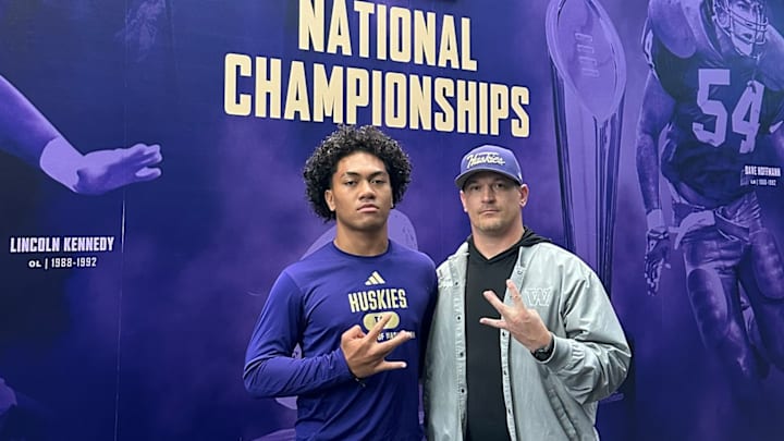 Isaiah Leilua has committed to the UW. 