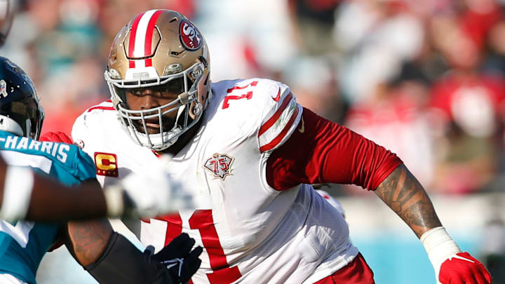 San Francisco 49ers left tackle Trent Williams