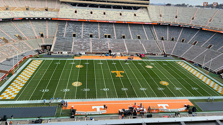 Neyland Stadium before Georgia football vs. Tennessee on Nov. 18, 2023.