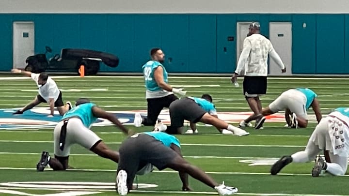 Miami Dolphins DT Zach Sieler at the mandatory minicamp