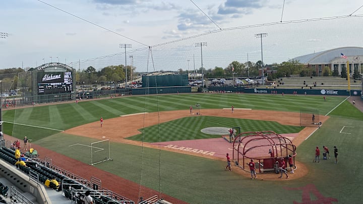 Sewell-Thomas Stadium prior to a game between Alabama and Oklahoma.