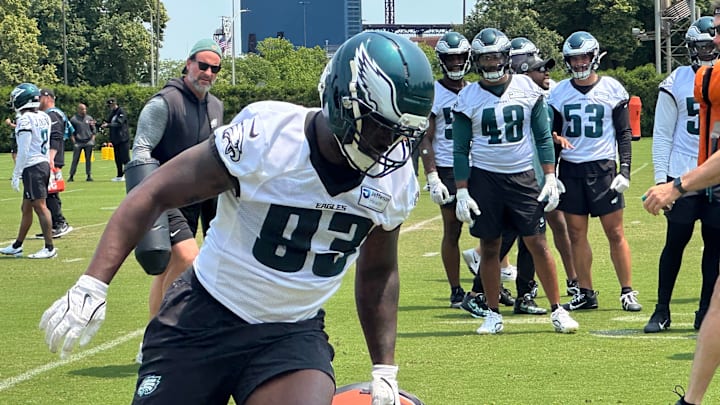 Eagles' rookie edge defender Antwaun Powell-Ryland.
