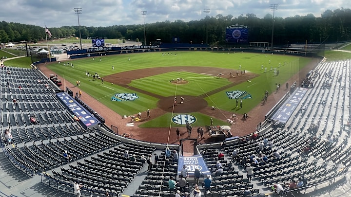 Hoover Metropolitan Stadium, home of the 2025 SEC Baseball Tournament Hoover Metropolitan Stadium, home of the 2025 SEC Baseball Tournament